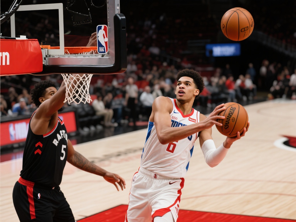 申京内线强打 转身抛投命中