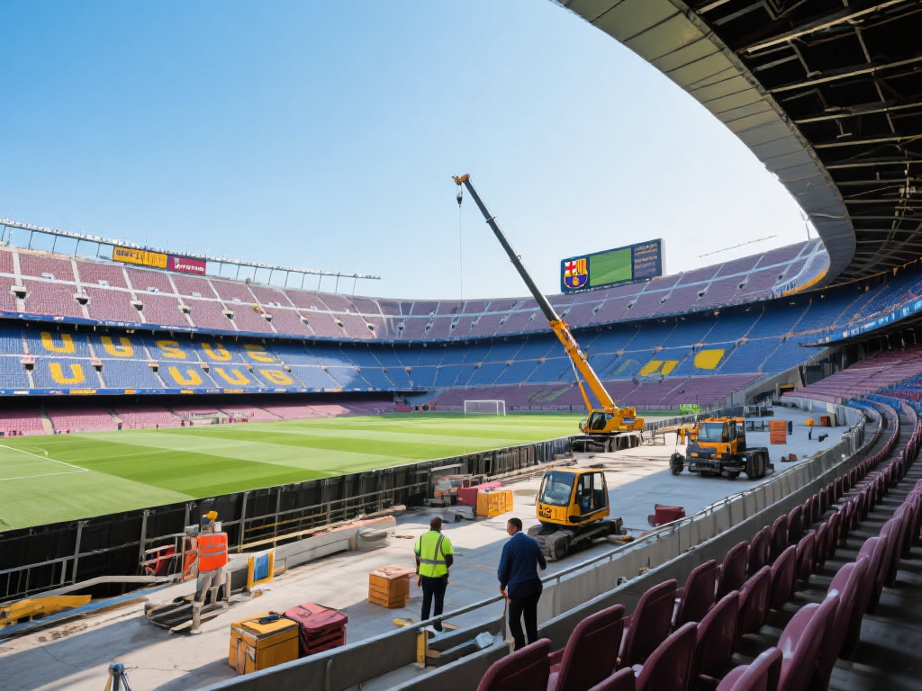 巴萨主场VIP包厢需在6月30日前完成验收,否则将影响1:1操作 面对如此紧迫的时间表,巴萨管理团队需要采