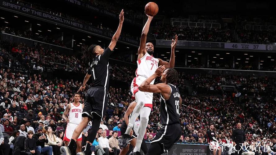杜兰特22+11阿门砍23分 火箭大胜篮网豪取四连胜